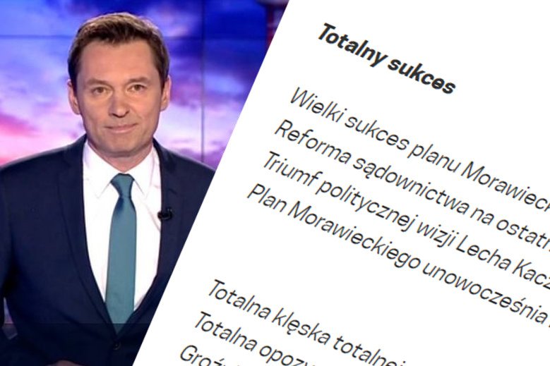 Wiersz "Totalny sukces" stworzony dzięki generatorowi poezji z pasków "Wiadomości".