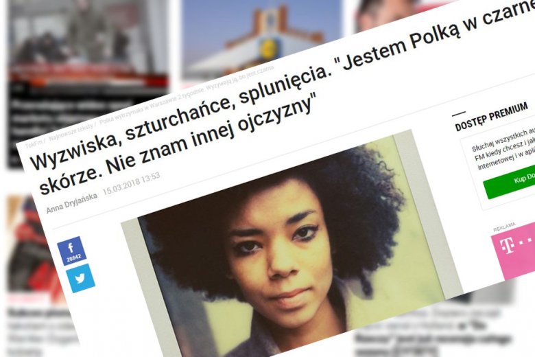 Gdy jesteś czarna nazywasz się Rajel, nie jest łatwo być Polką.