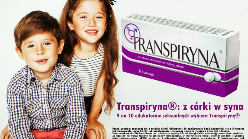 Transpiryna: tabletki na zmianę płci o których mówił Rzecznik Praw Dziecka  | ASZdziennik.pl